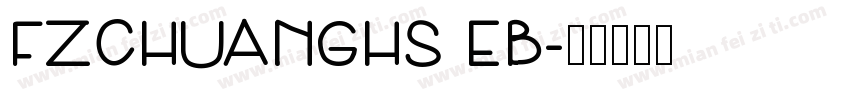 FZCHUANGHS EB字体转换